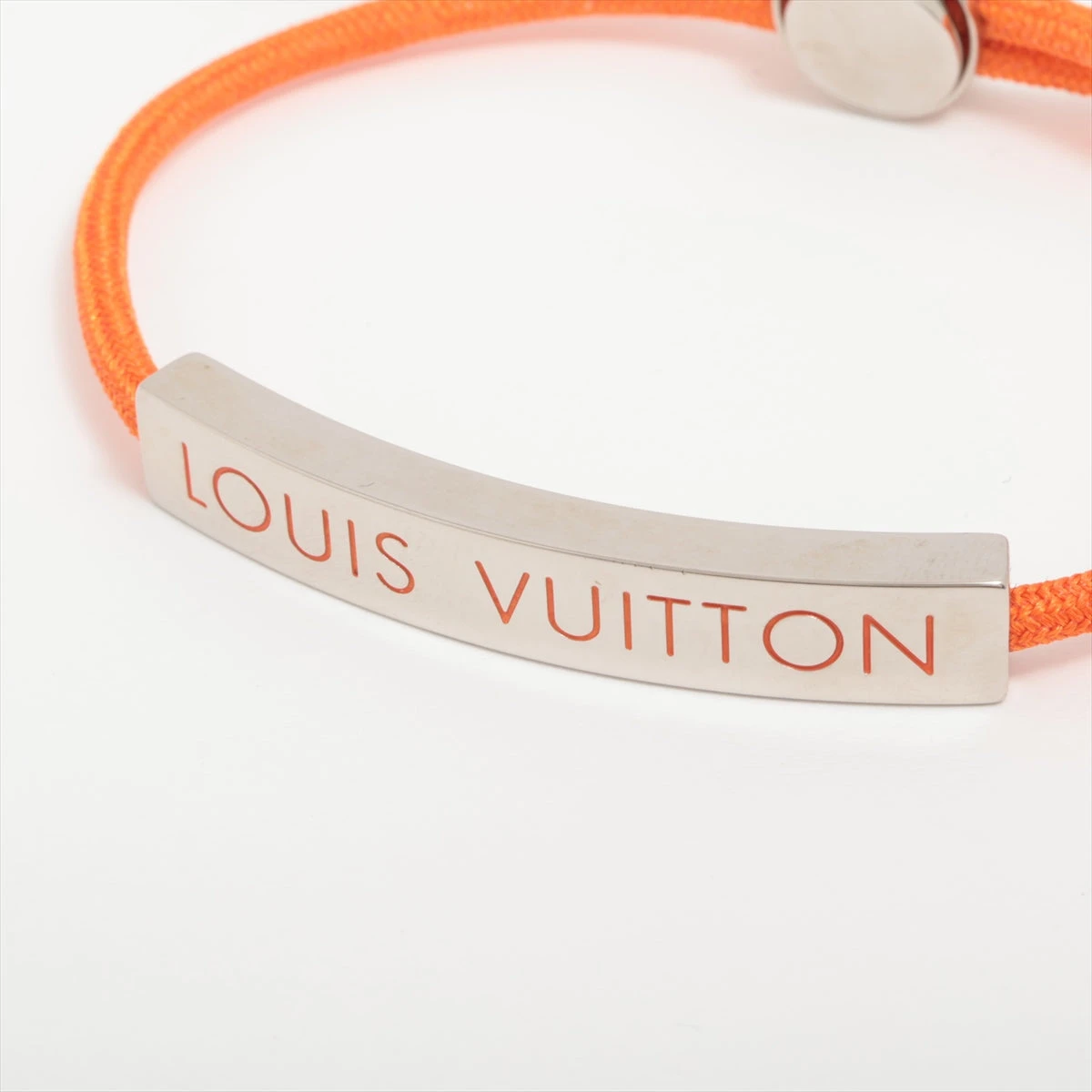 LOUIS VUITTONオレンジ バングルブレスレット　ブラスレ メタル LOUIS VUITTON ルイヴィトン ブレスレット ブラスレ・キープア