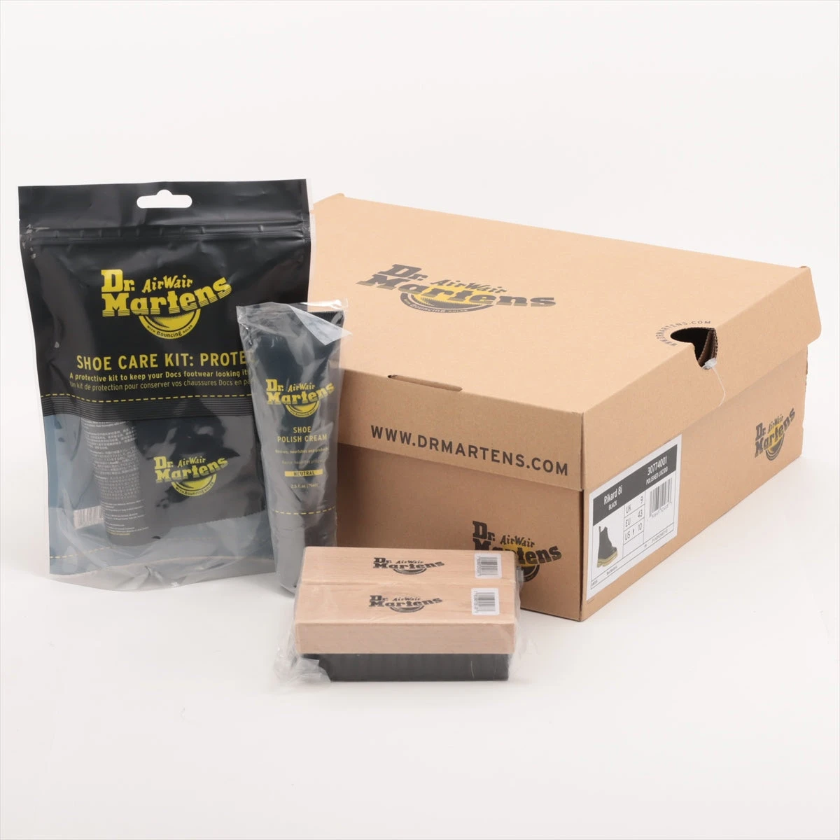 ドクターマーチン レザー ショートブーツ UK9 メンズ ブラック