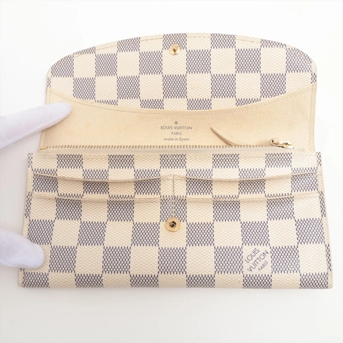 ほぼ未使用 ルイヴィトン ダミエ アズール ポルトフォイユ エミリーN41625 楽天市場】LOUIS VUITTON ルイヴィトン ポルトフォイユ