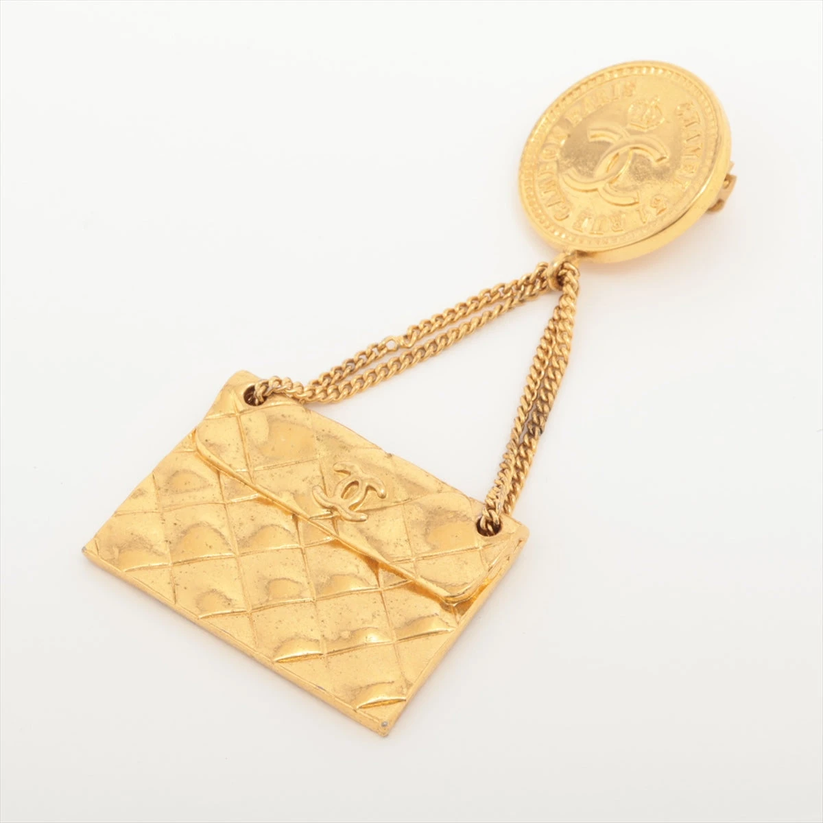 【煌めきが美しい♡】CHANEL ブローチ 国内発送 大人気【CHANEL】上品なキラキラブローチ 定番シャネルブローチ