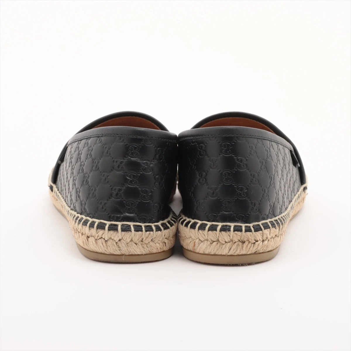 グッチ GUCCI レザー エスパドリーユ ブルー 567112