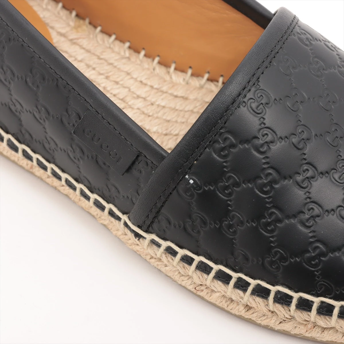 グッチ GUCCI レザー エスパドリーユ ブルー 567112