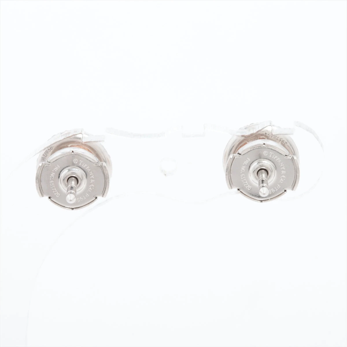 ティファニー ソレスト ダイヤ ピンクダイヤ ピアス 750(PG)×Pt950 4.1