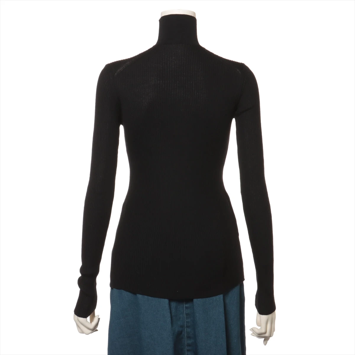 プラダ 2023年製 DNA945 S211ハイネック リブニット ウール 40 プラダ 2023年製 DNA945 S211ハイネック リブニット ウール 40 プラダ