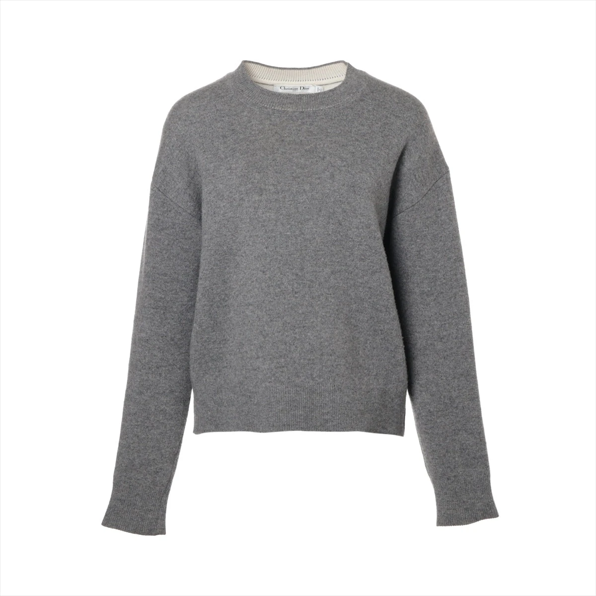 クリスチャンディオール カシミヤ×ナイロン ニット I38 レディース  