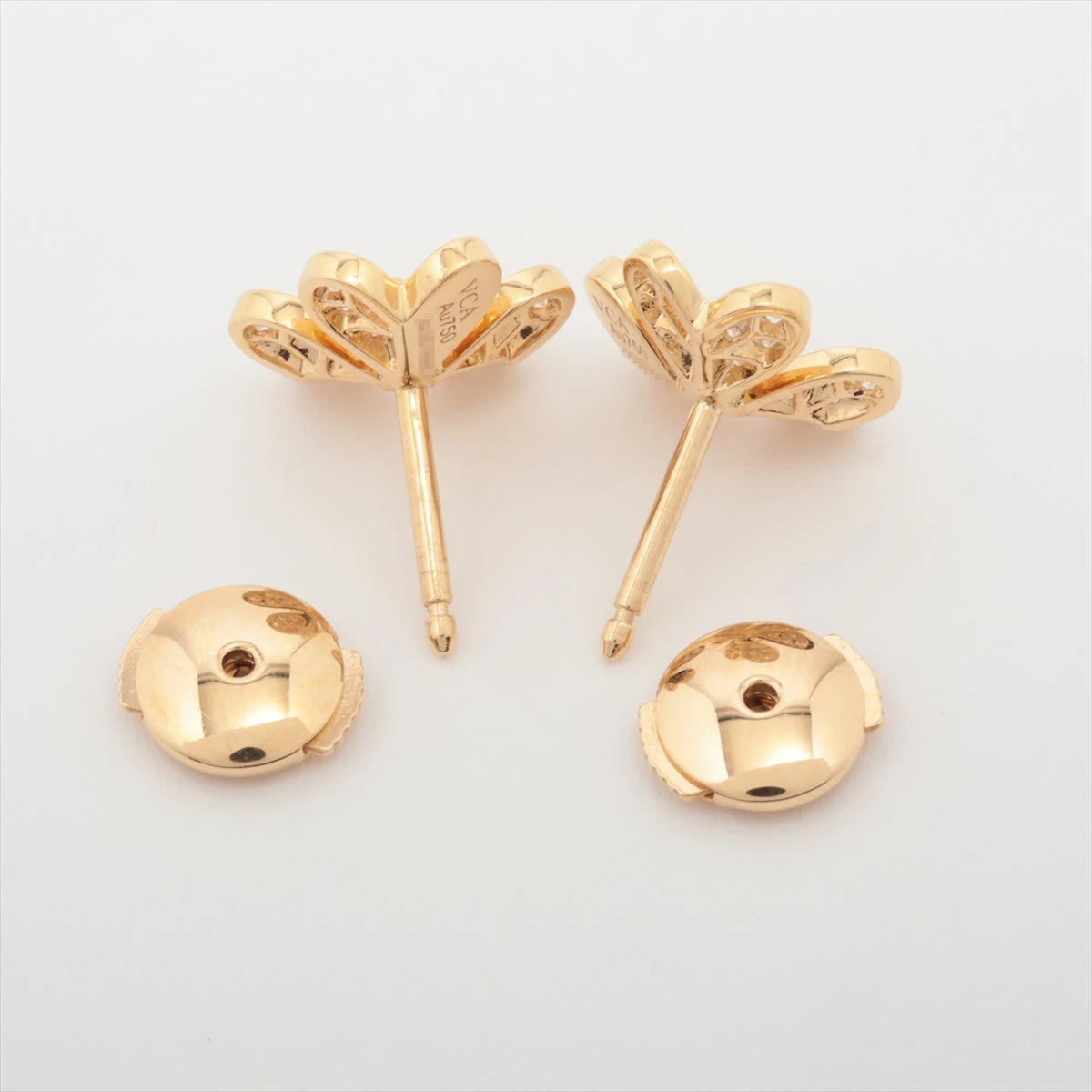 ［VINTAGE］ リヴォル ミニ ダイヤ ピアス★ABランク Van Cleef & Arpels - ヴァンクリーフ＆アーペル Van Cleef