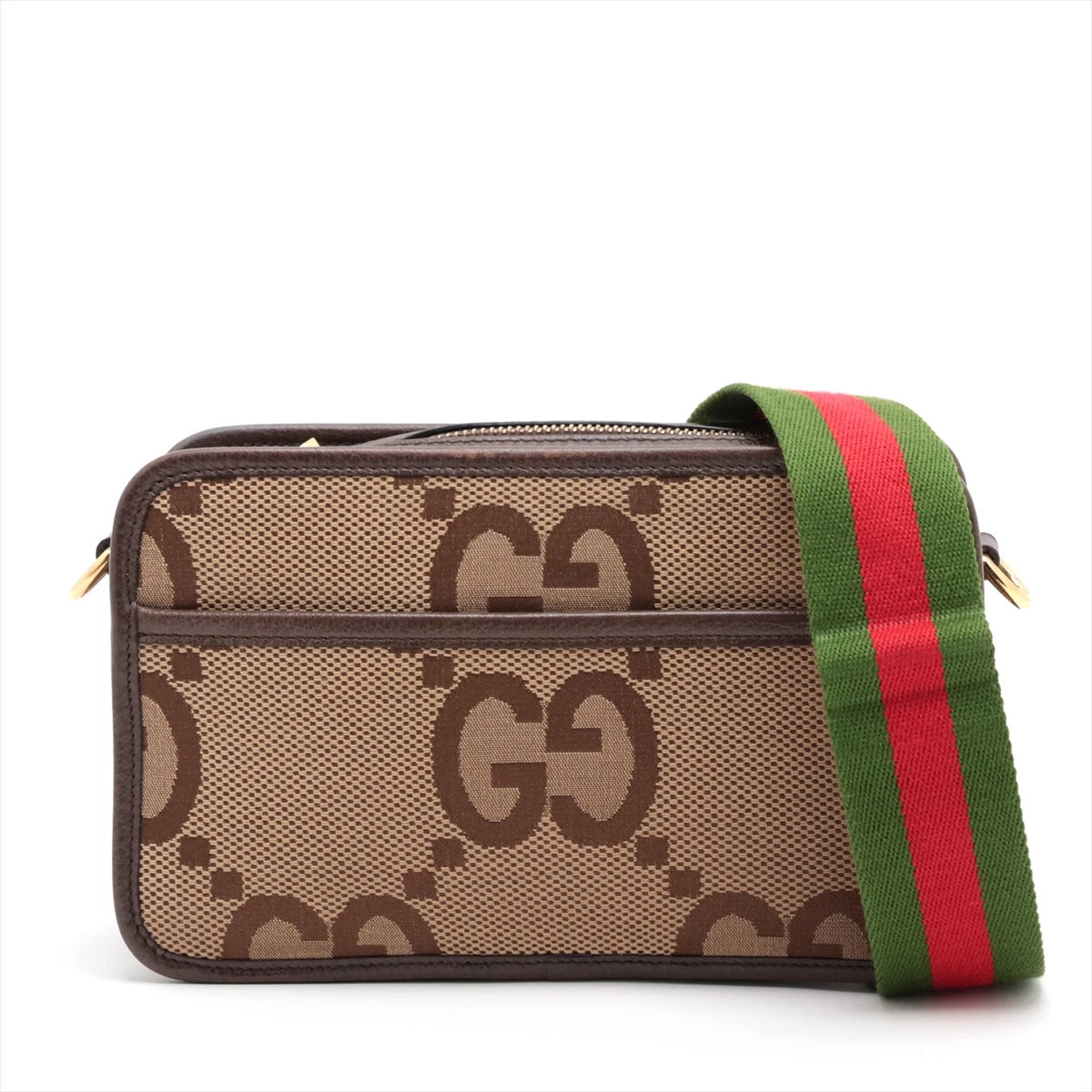 ★美品★ GUCCI GG ショルダーバッグ レザー ブラウン カンデンスキー GUCCI(グッチ) GG logo vintage leather shoulder bag ロゴ