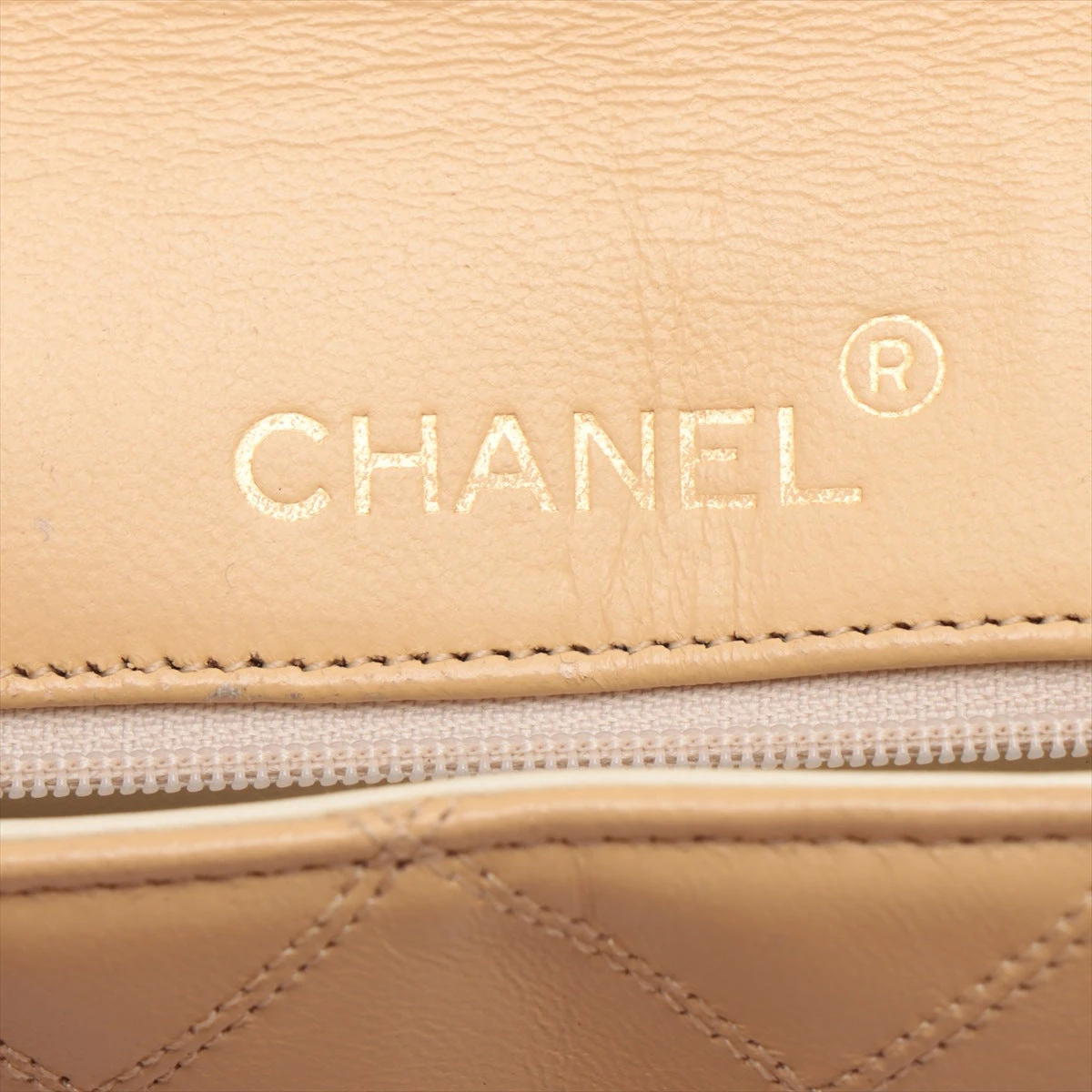 シャネル ウエストポーチ ビコローレ ラムスキン ターンロック ベージュ CHANEL ウエストポーチ ビコローレ ラムスキン ターンロック