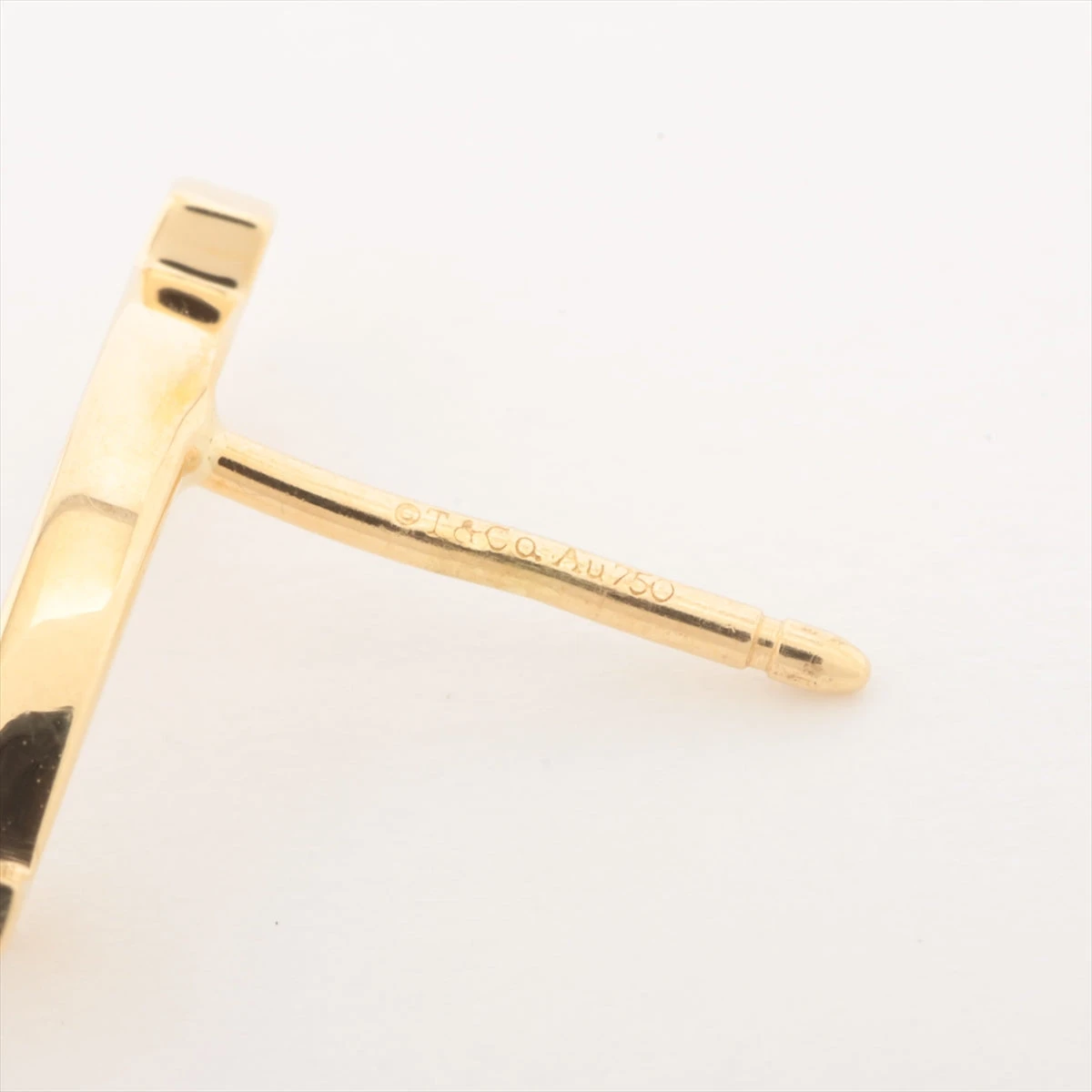 ティファニー Tスマイル ピアス 750(YG) 0.6g A2692360｜中古ブランド