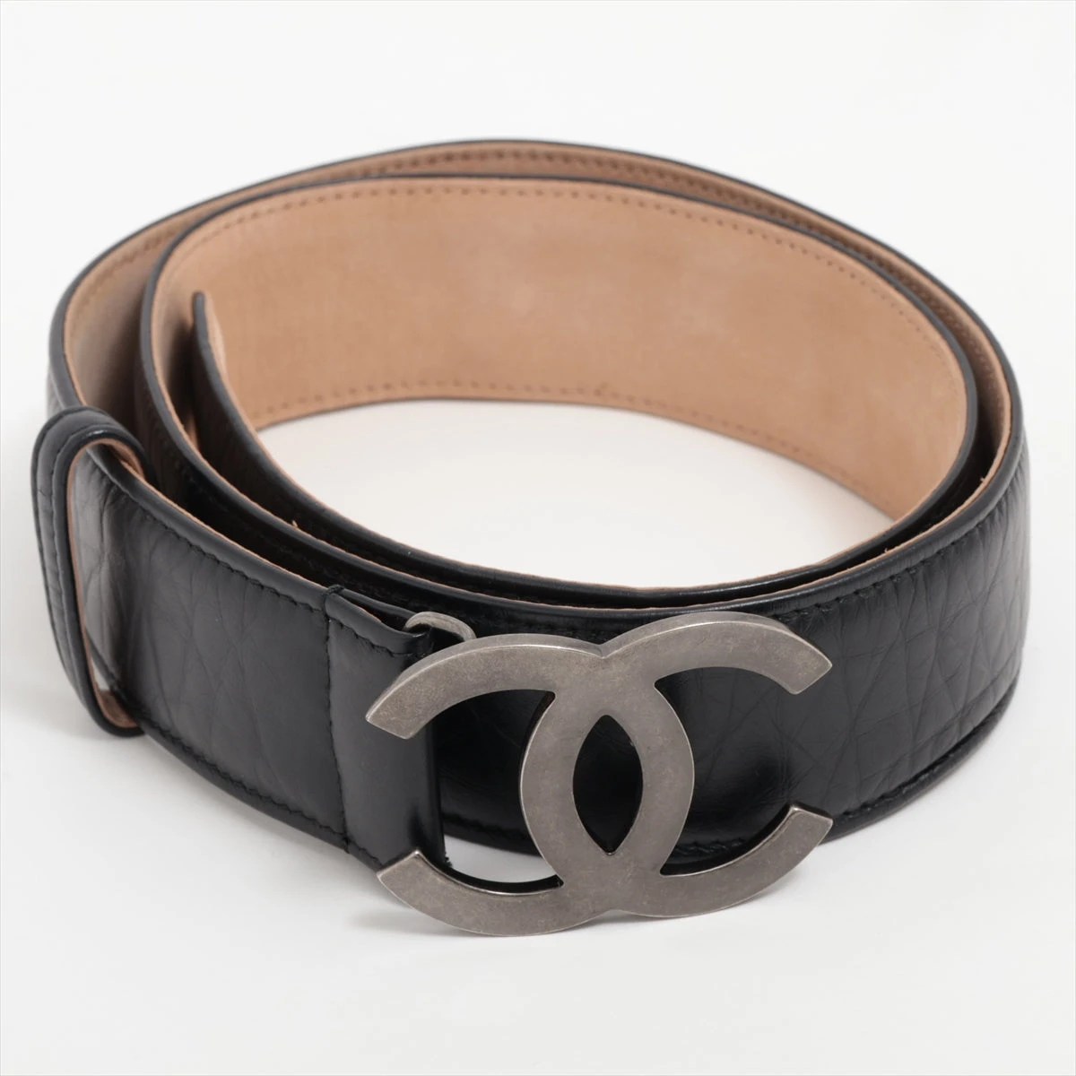 【イナ】CHANEL シャネル 赤　紫　茶色　レザーベルト　70㎝ イナ】CHANEL シャネル 赤 紫 茶色 レザーベルト 70㎝ イナ様