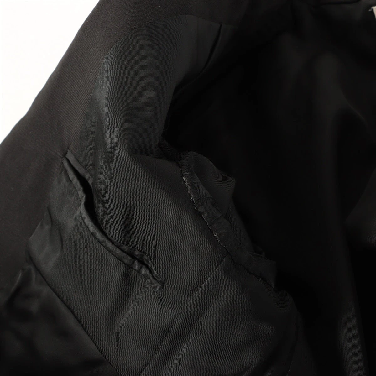 PARIGOT - パリゴ購入 シルクジャケット ブラック 七分袖の通販