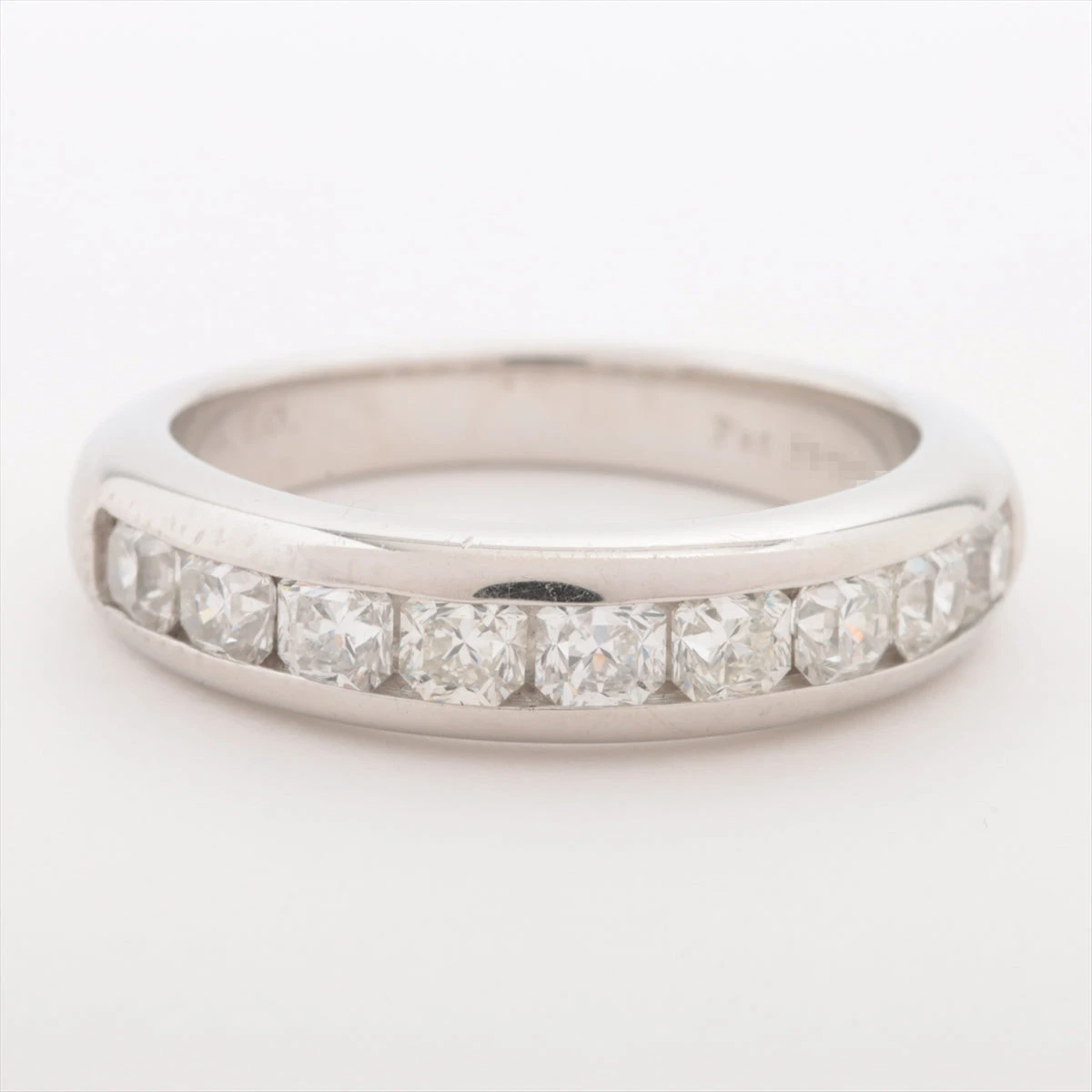 ティファニー ルシダ ハーフサークル ダイヤ リング Pt950 7.5g