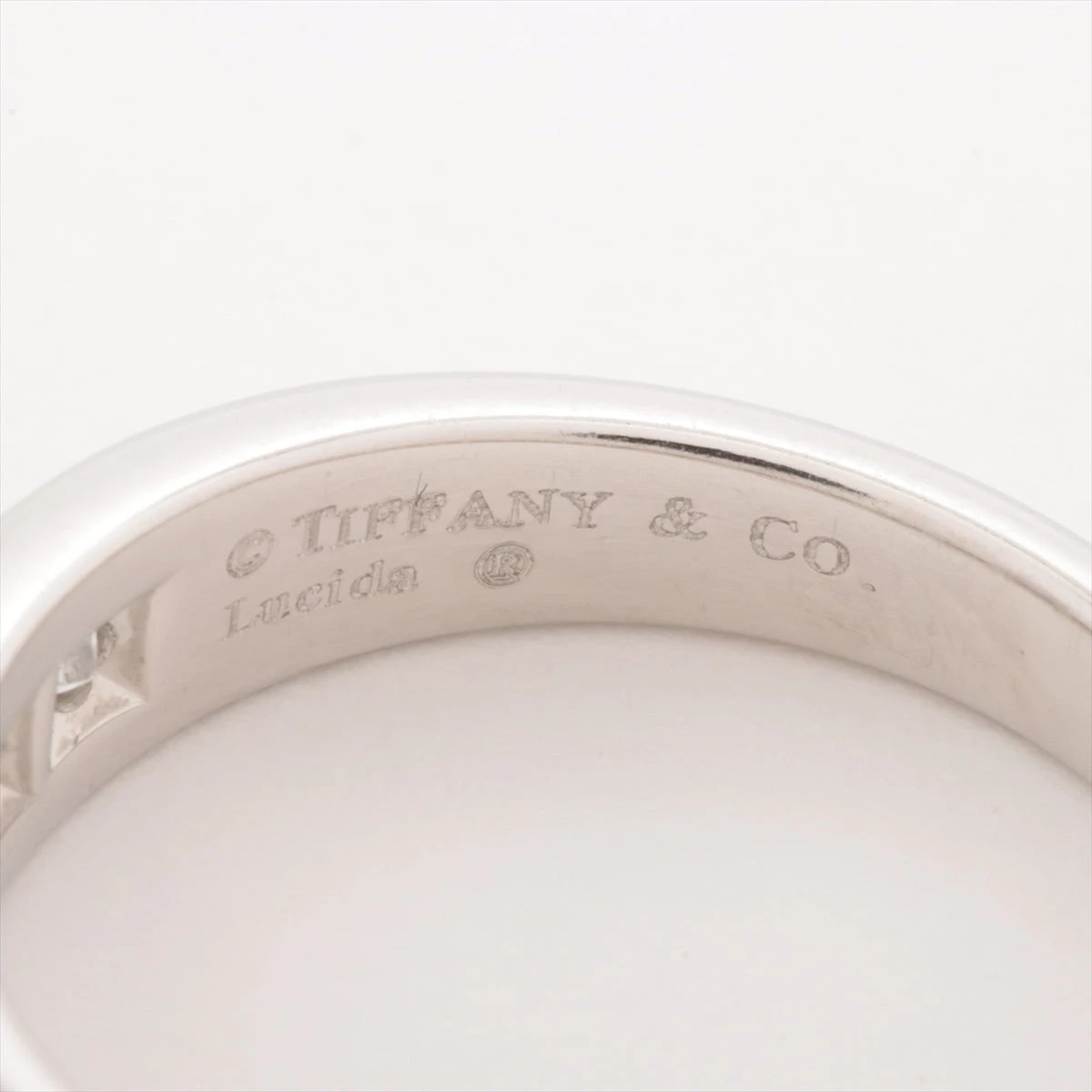 ティファニー TIFFANY ルシダ ダイヤ リング ハーフサークル