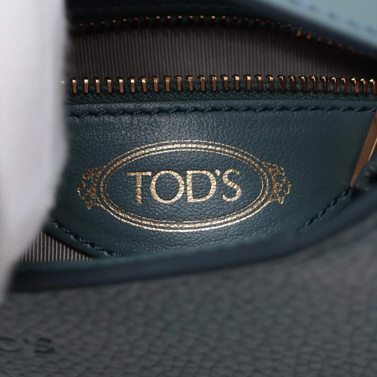 TOD'S 淡い青 レザー ハンドバッグ　オーボエ TOD'S 淡い青 レザー ハンドバッグ オーボエ - メルカリ