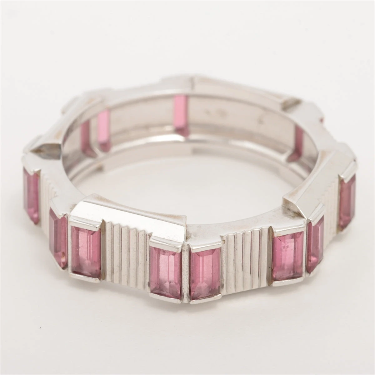 グッチ リンクトゥラブ ルベライト リング 750(WG) 5.2g 15 A2270886