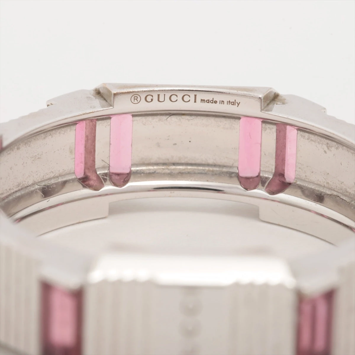 GUCCI グッチ リンクトゥラブ ルベライト リング12号