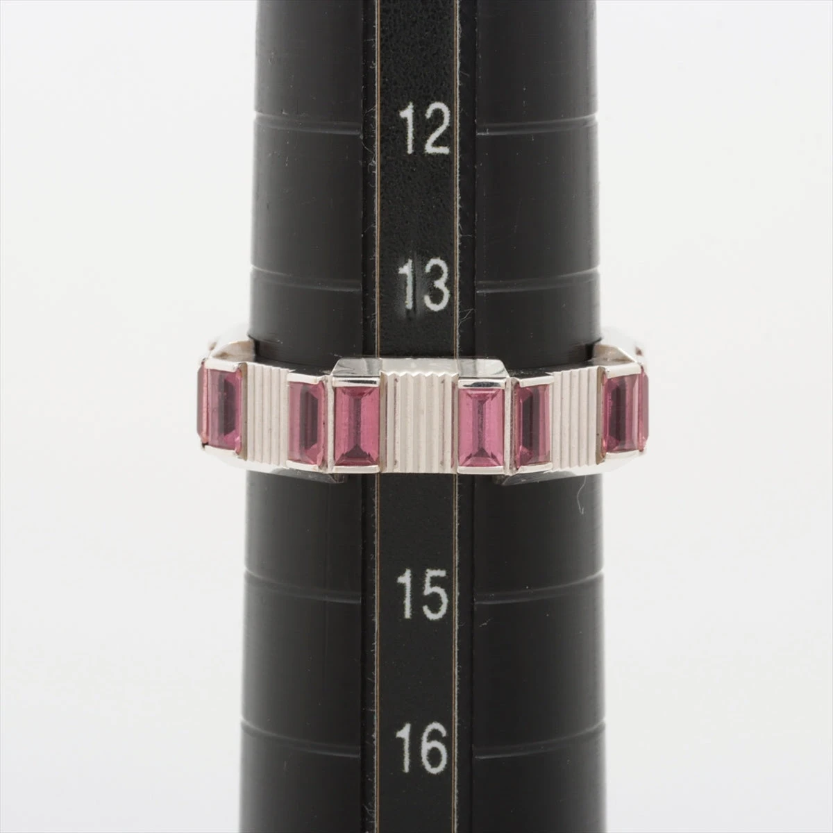 グッチ リンクトゥラブ ルベライト リング 750(WG) 5.2g 15 A2270886