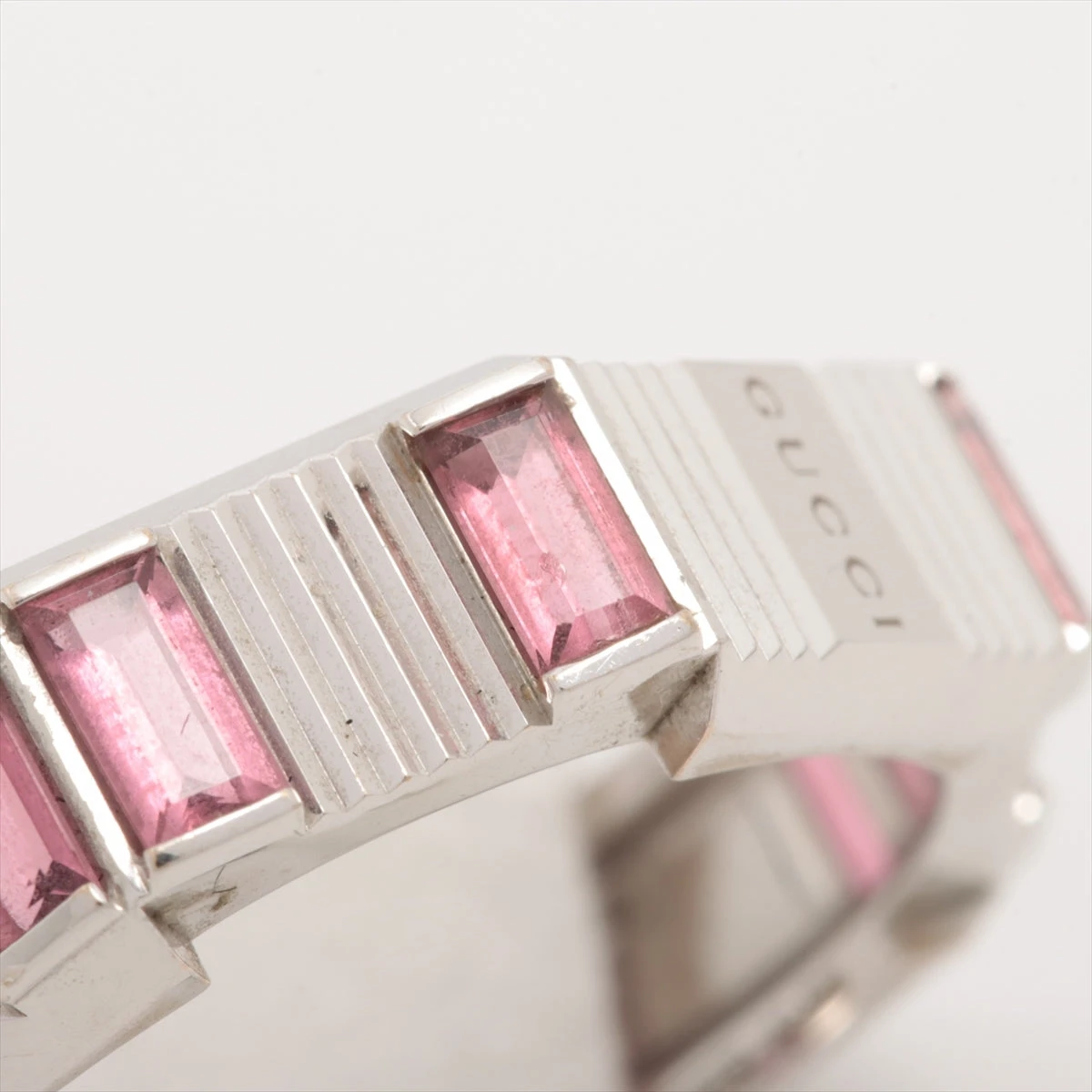 GUCCI グッチ リンクトゥラブ ルベライト リング12号