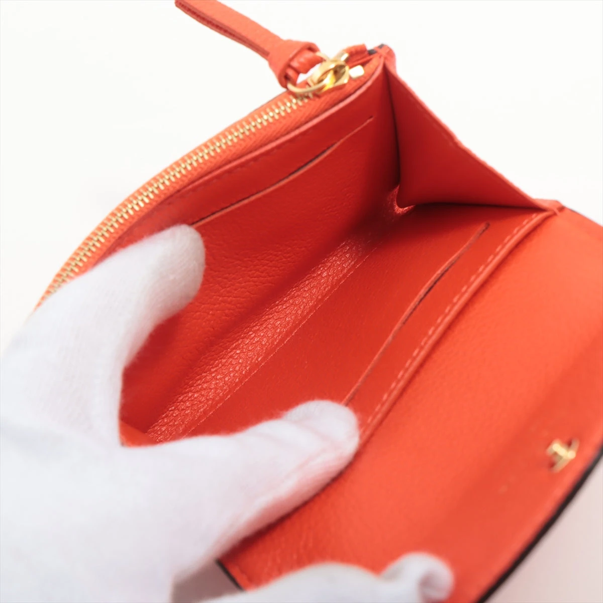 美品　ルイヴィトン　ポルトモネロザリ　オレンジ　モノグラム　コインケース LOUIS VUITTON VUITTON ルイヴィトン M82393 ポルトモネ・ロザリ