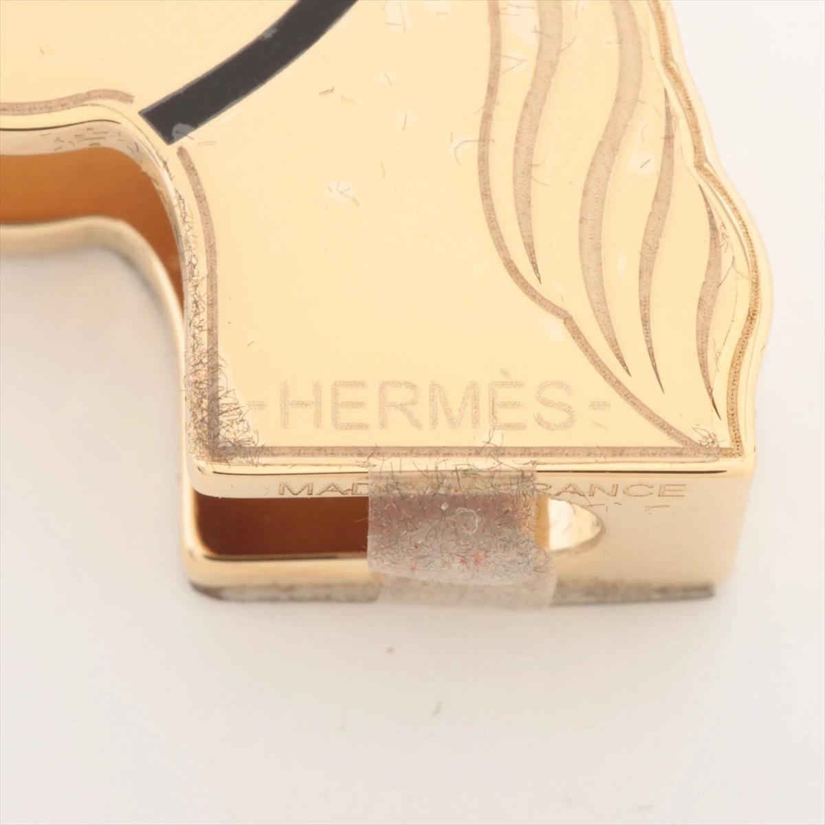 新品 未使用 HERMES エルメス ツイリー リング カデナ ゴールド エルメス カドリージュ ツイリーリング GP ゴールド A2686528