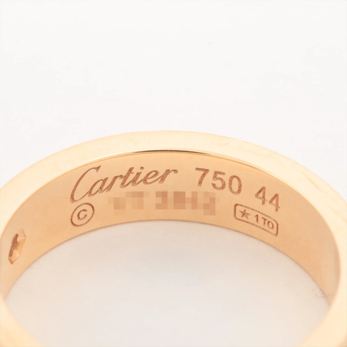 カルティエ ミニラブ 1P ダイヤ リング 750(PG) 4.0g 44