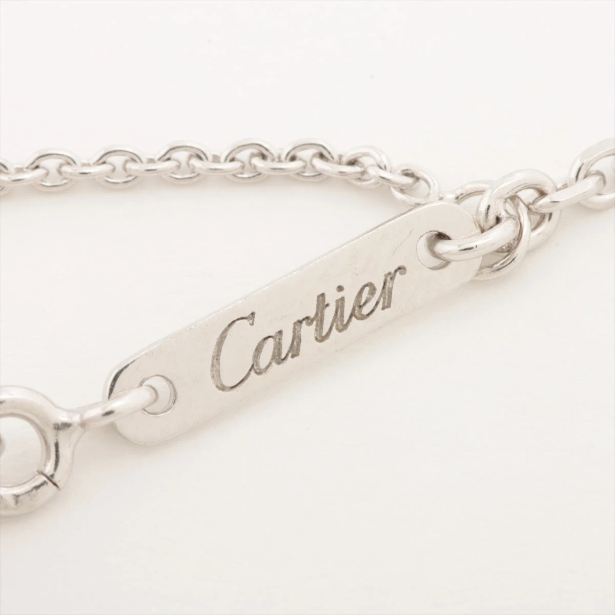 カルティエ Cハート ネックレス 750(WG) 7.4g A2731685｜中古ブランド  