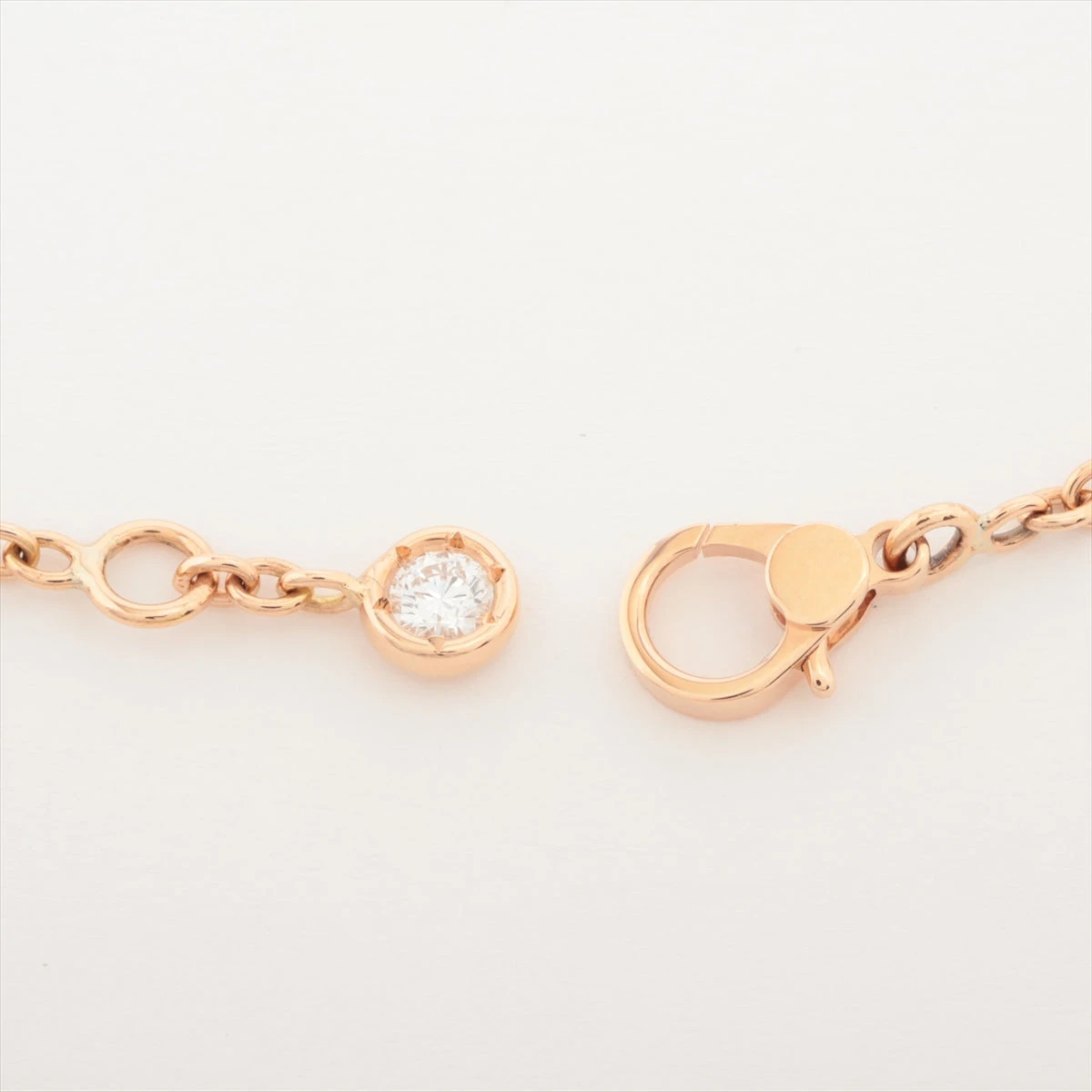 エルメス フィネス ダイヤ ブレスレット 750(PG) 3.8g ST A2722085