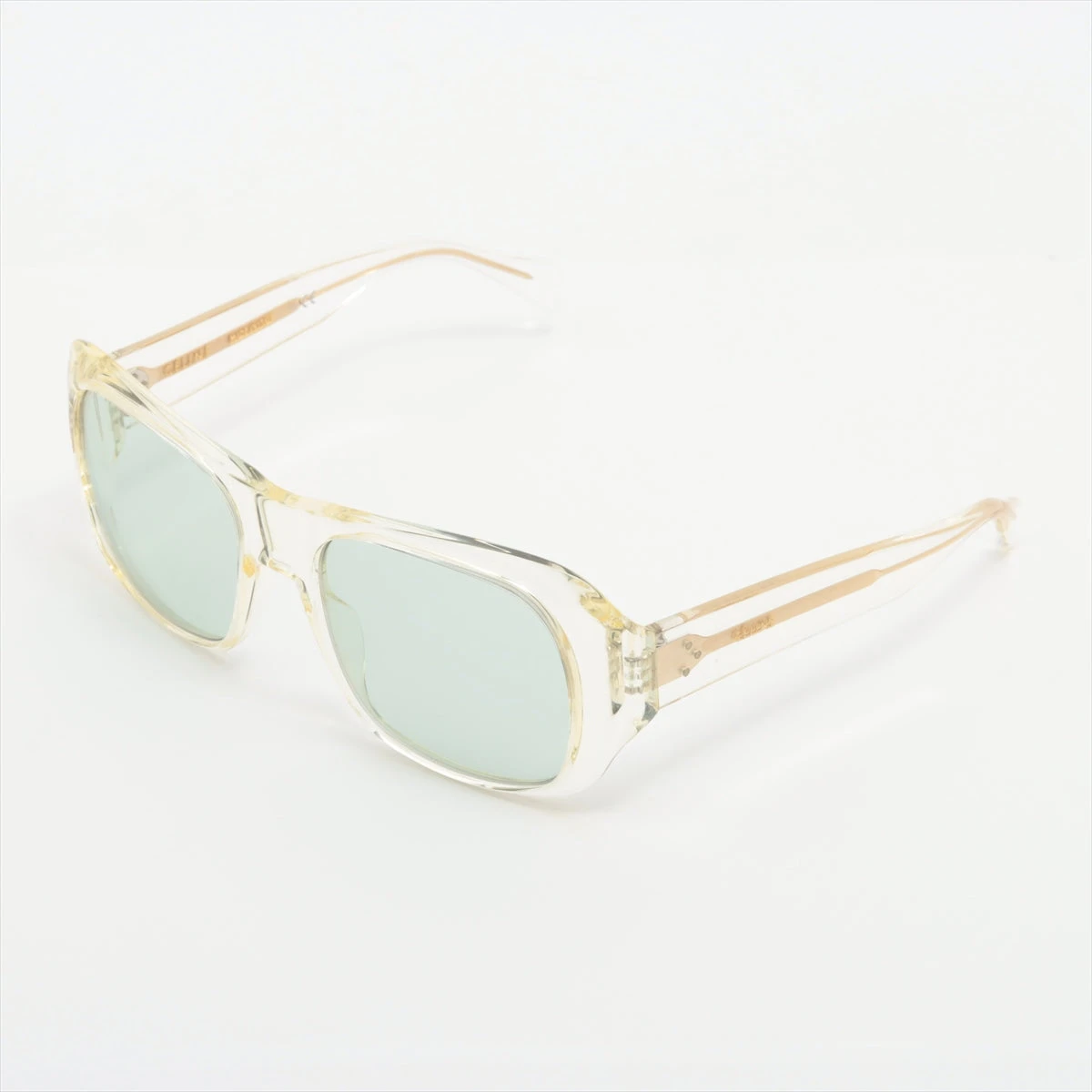 セリーヌ サングラス レジン ゴールド×クリア CL40049I 56□19 セリーヌ サングラス レジン ゴールド×クリア CL40049I 56□19