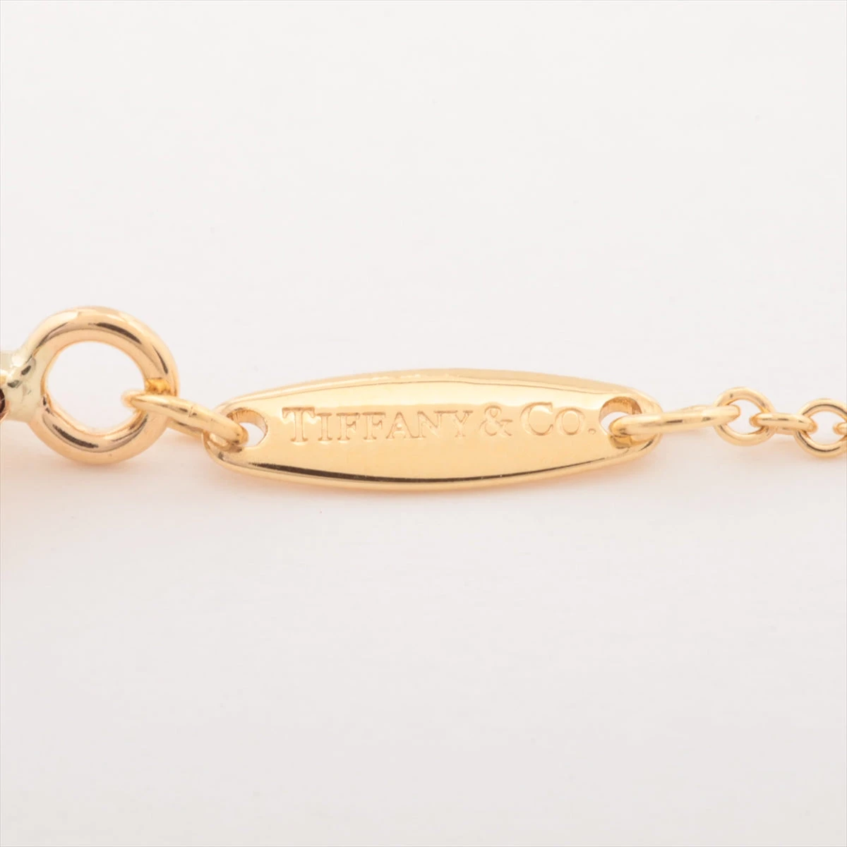 【大粒】TIFFANY&Co. ティファニーバイザヤードネックレス750（PG） ティファニー TIFFANY＆CO バイザヤードネックレス 750
