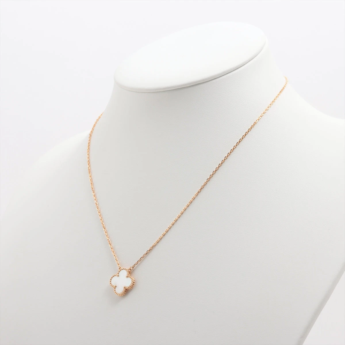 ヴァンクリーフ&アーペル ヴィンテージアルハンブラ シェル ネックレス  