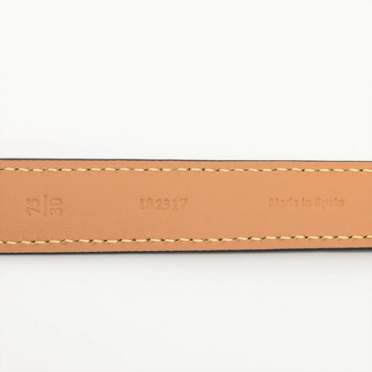 ロエベ　アナグラムベルト美品　オシャレなグレー♡通常価格8万円相当 LOEWE ロエベ ベルト E619238X14 レディース アナグラム