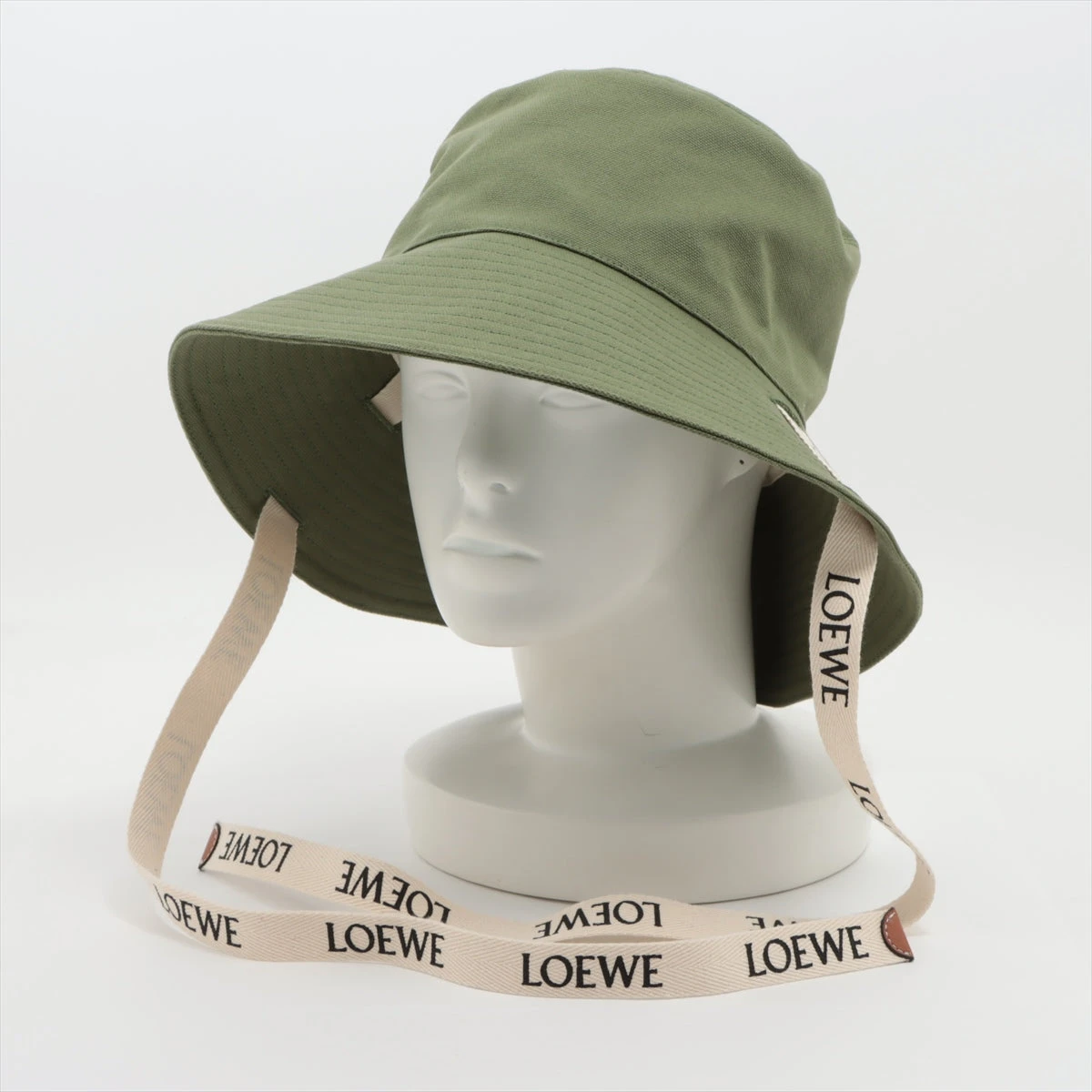 ロエベ ハット コットン カーキ A2735415｜中古ブランド品・ブランド 