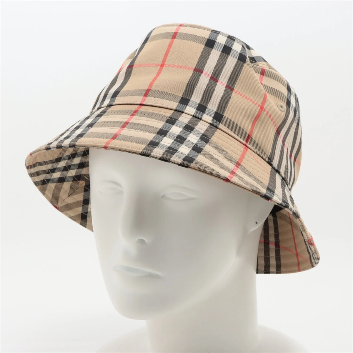 バーバリー コットン ノバチェック ハット 帽子 ブランド Burberry バーバリー 現行タグ ノバチェック ノヴァチェック