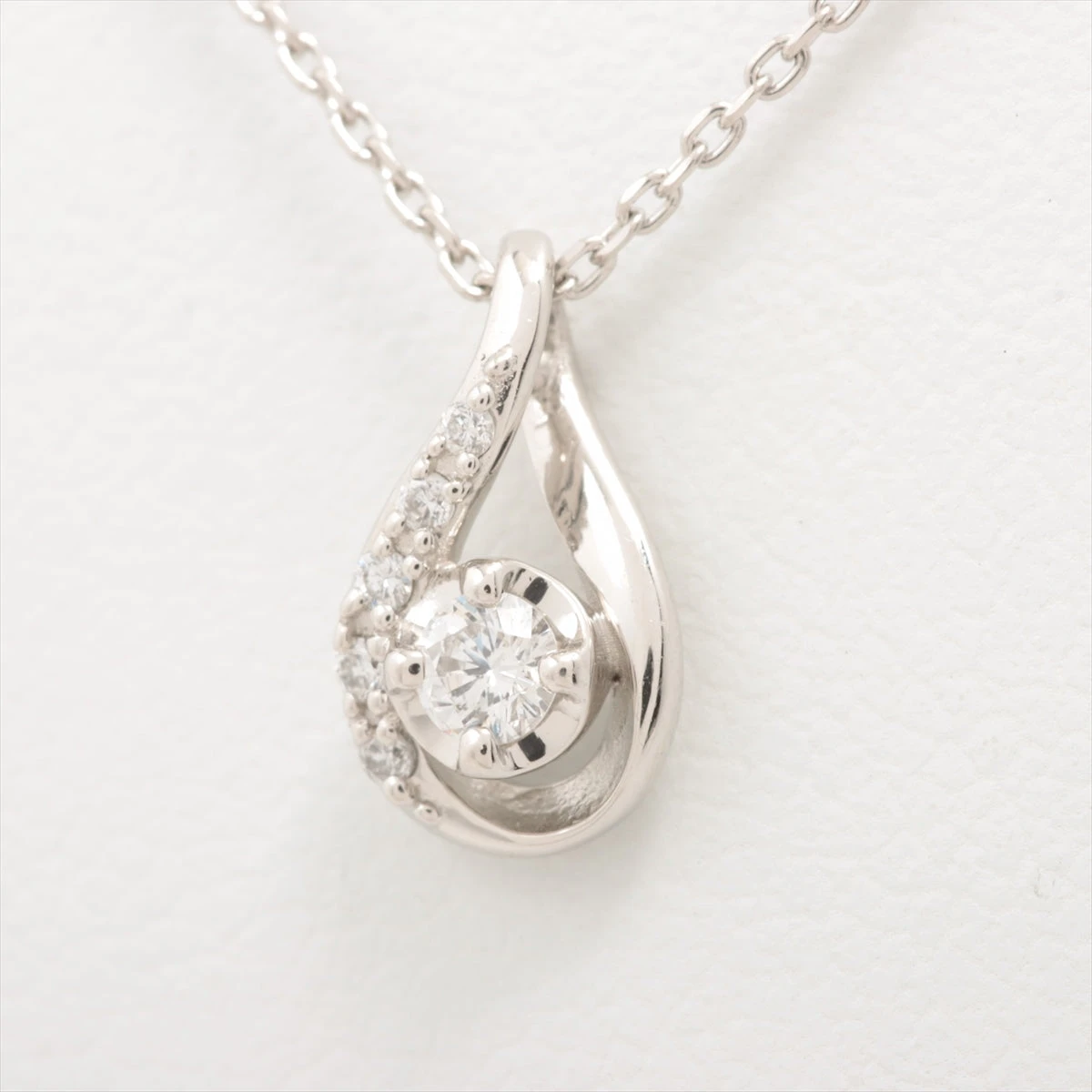 ヴァンドームアオヤマ　プラチナダイヤモンドネックレス pt950 pt850 ヴァンドーム ネックレス 一粒ダイヤ Pt850 Pt950 プラチナ