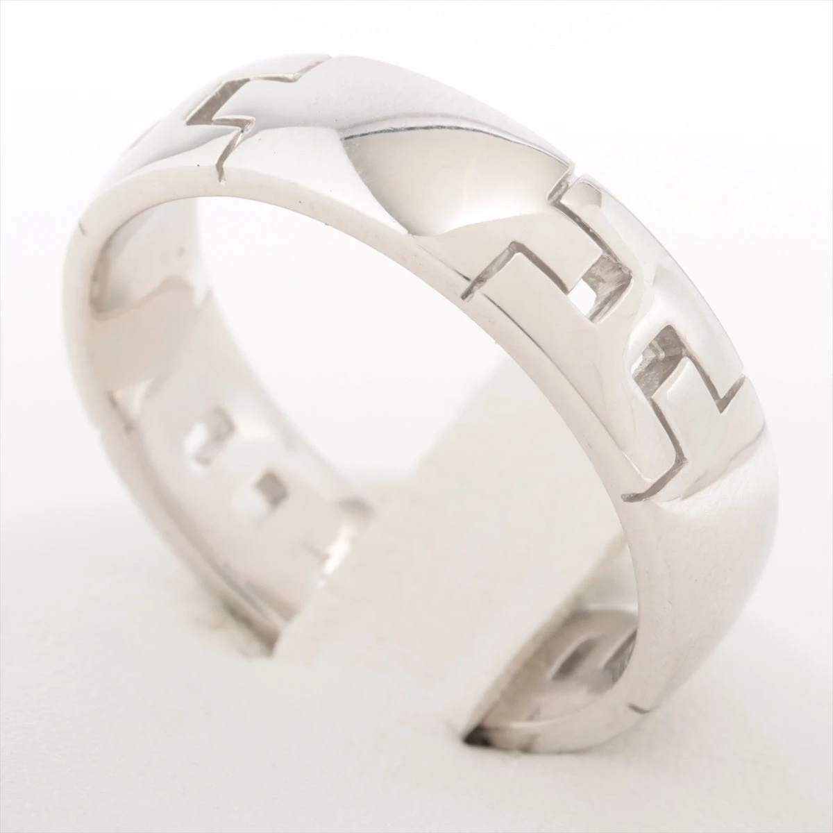 エルメス ヘラクレス リング 750(WG) 12.9g 67 A2590531｜中古ブランド