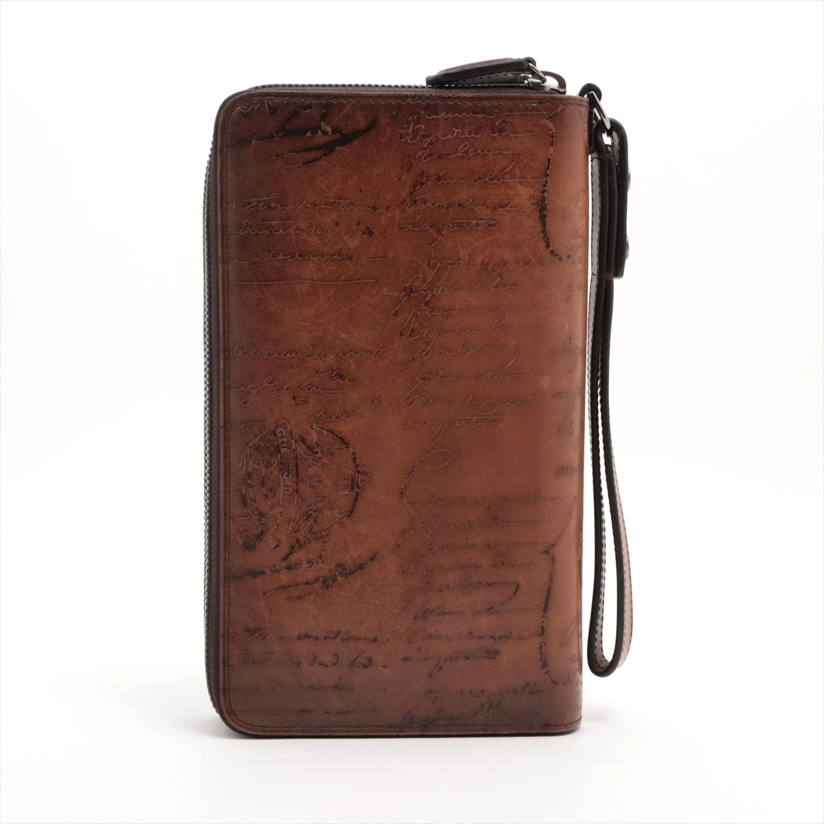 付属品付き　Berluti ベルルッティ　カリグラフィ　長財布　オーガナイザー 美品】ベルルッティ 長財布 ダブル オーガナイザー カリグラフィ