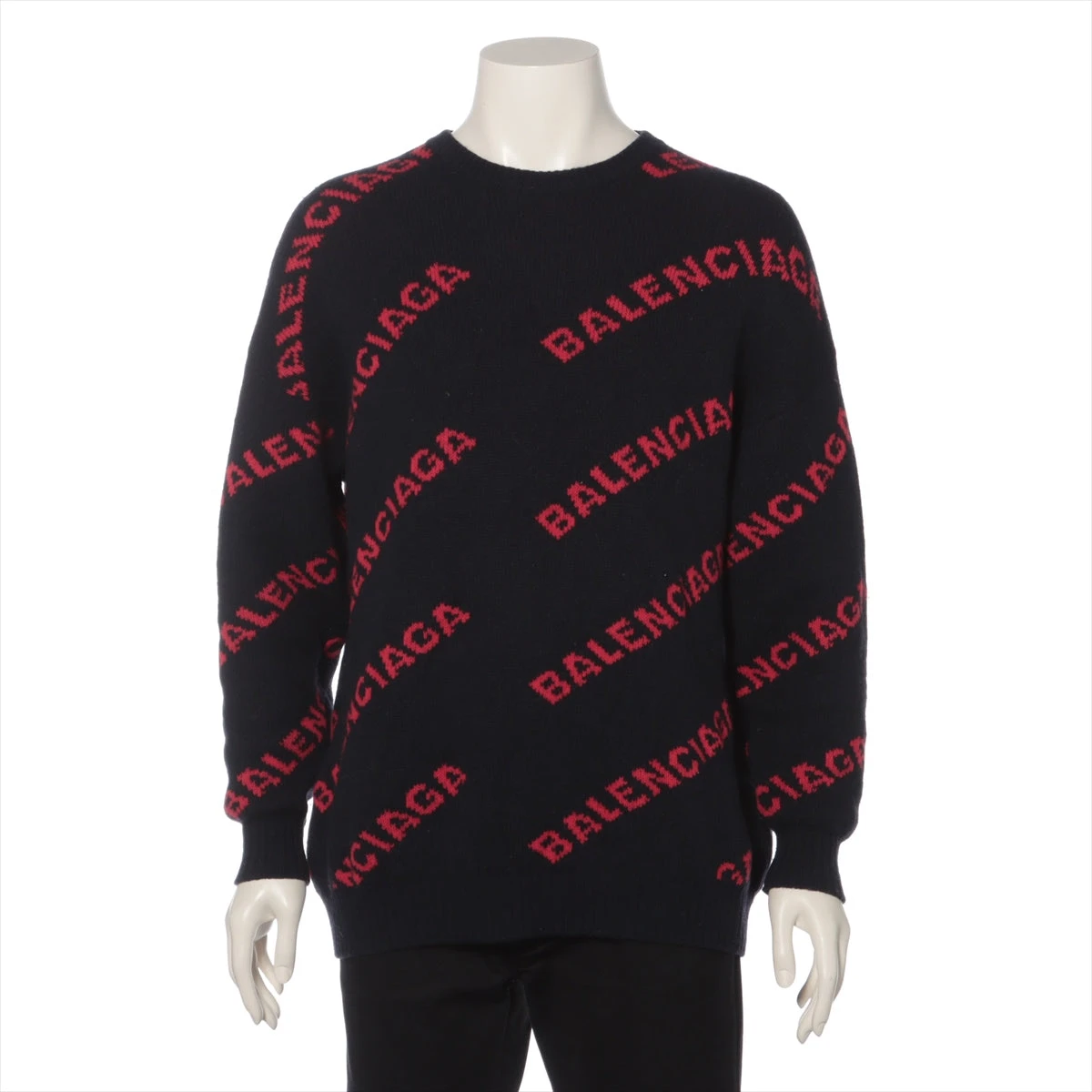【大幅値下げ】 バレンシアガブラック BBロゴセーター XS 楽天市場】BALENCIAGA(バレンシアガ) サイズ:XS 23SS Hand Drawn