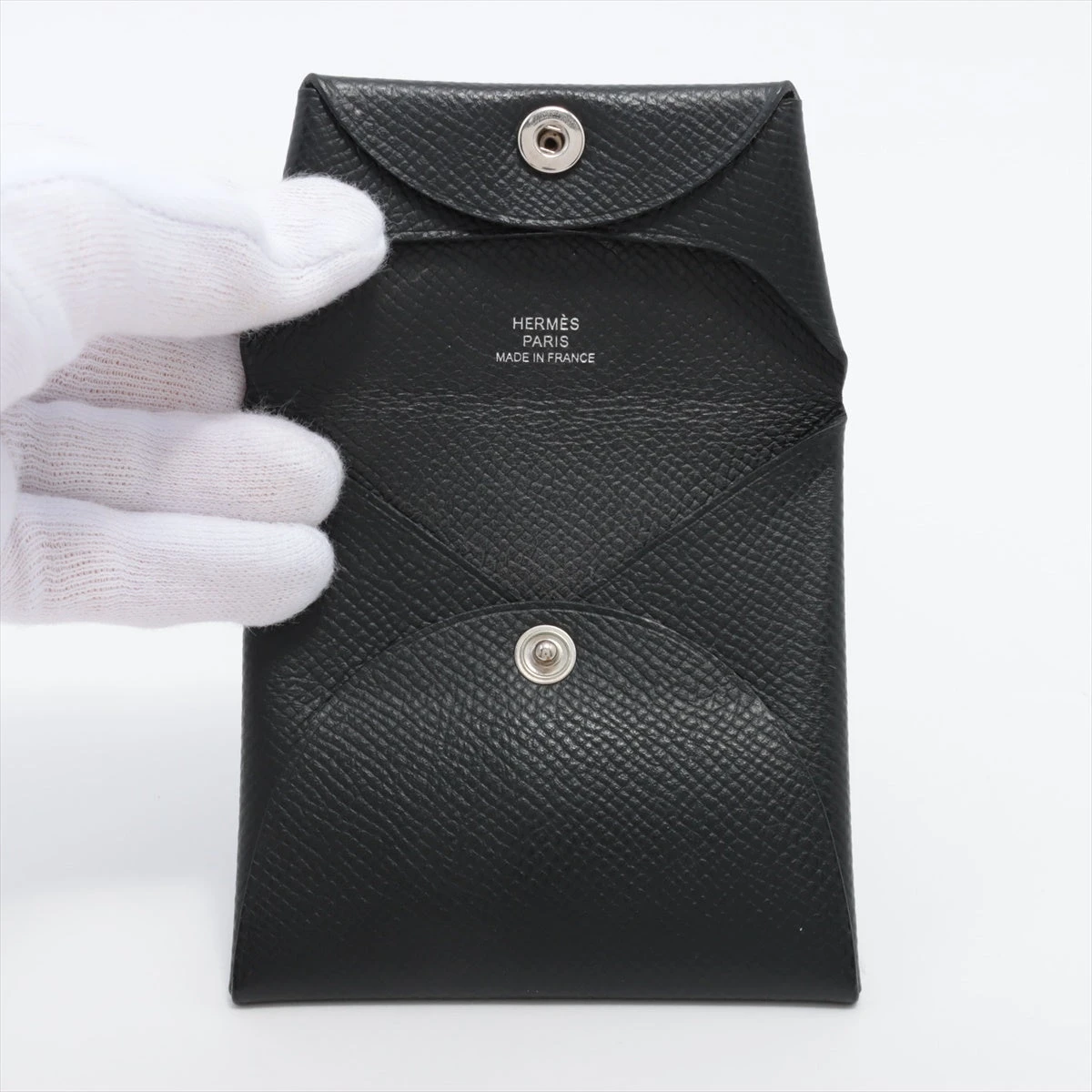 HERMES バスティア ヴォーエプソン ブラック エルメス バスティア ヴォーエプソン コインケース ブラック