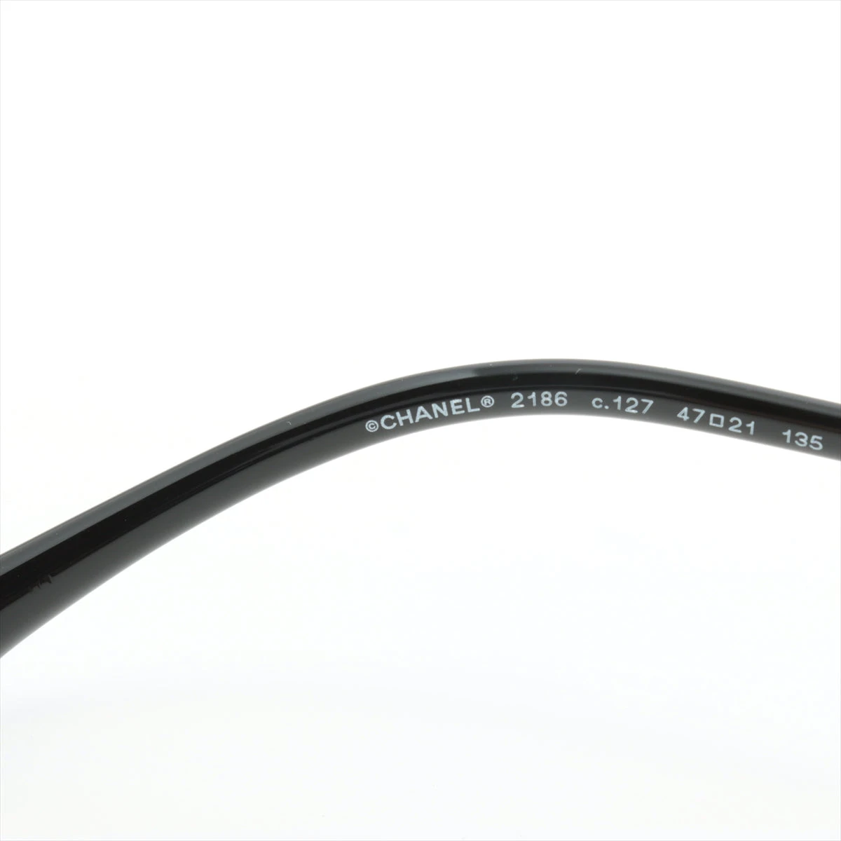 シャネル 2186 メガネ GP シルバー グラスチェーン付 A2165614｜中古 