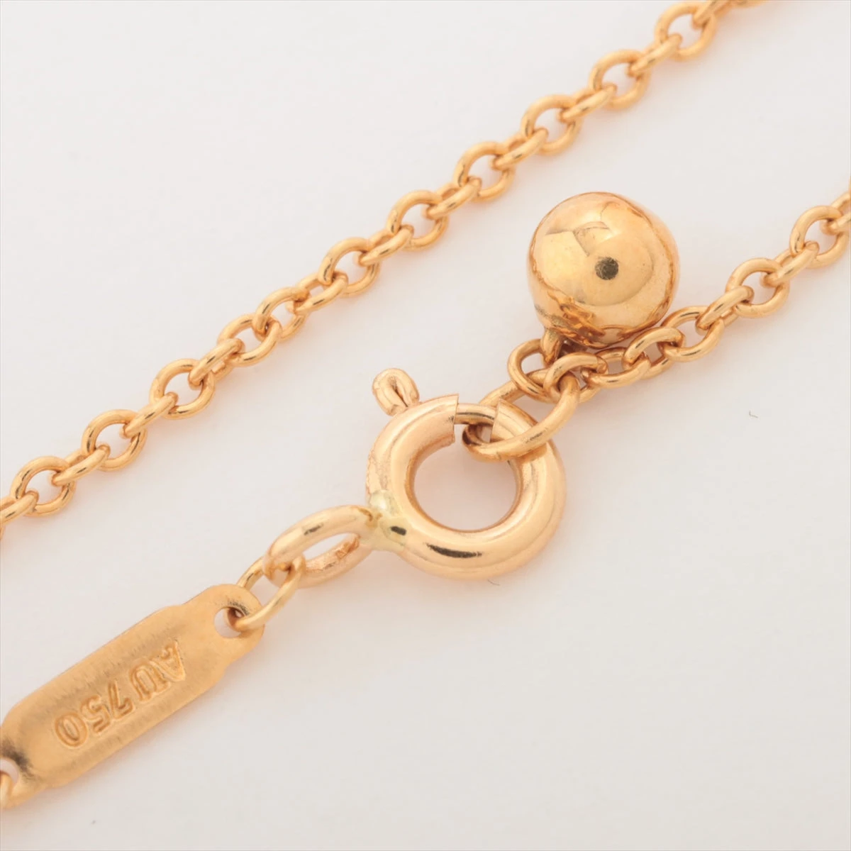 ティファニー ハードウェア ボール ネックレス 750(YG) 5.0g HX051791