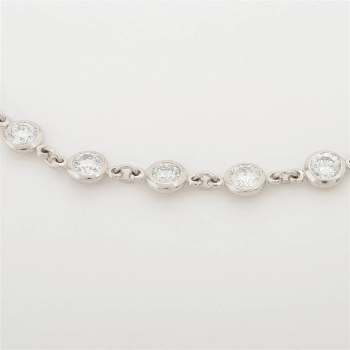 ティファニー ダイヤ ブレスレット Pt950 5.7g 23P YF026138｜中古