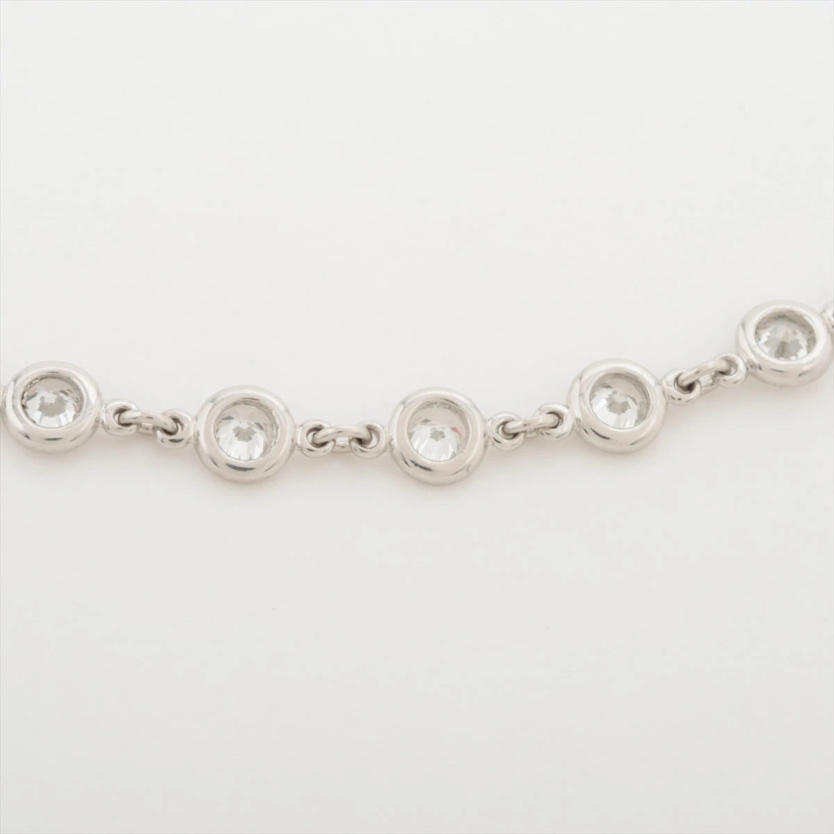 ティファニー ダイヤ ブレスレット Pt950 5.7g 23P YF026138｜中古