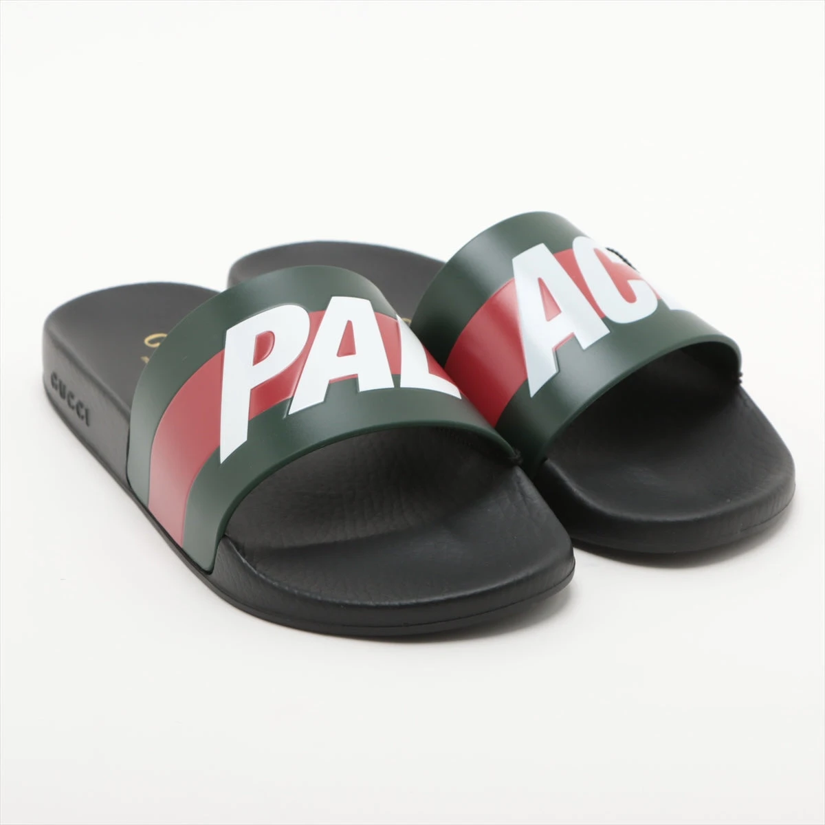 GUCCI×PALACE 22AW ｢×PALACE Logo Web Sandal」ロゴウェブライン