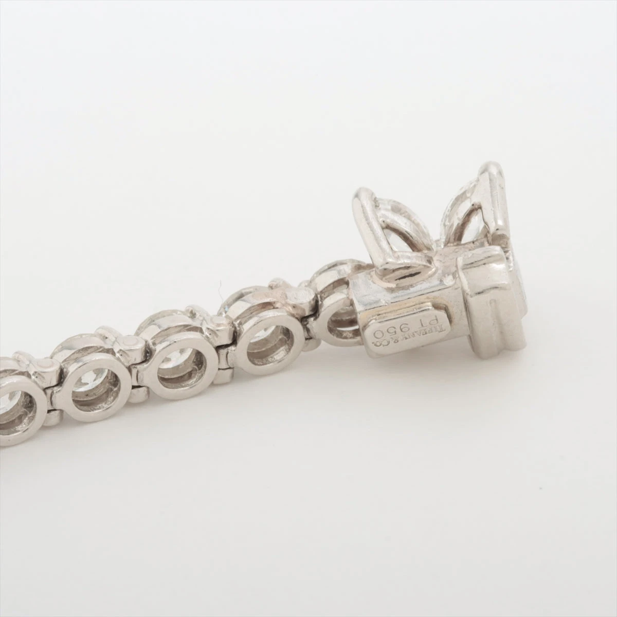 Tiffanyブレスレット　pt950 ティファニー サークレット ダイヤ ブレスレット Pt950 15.2g