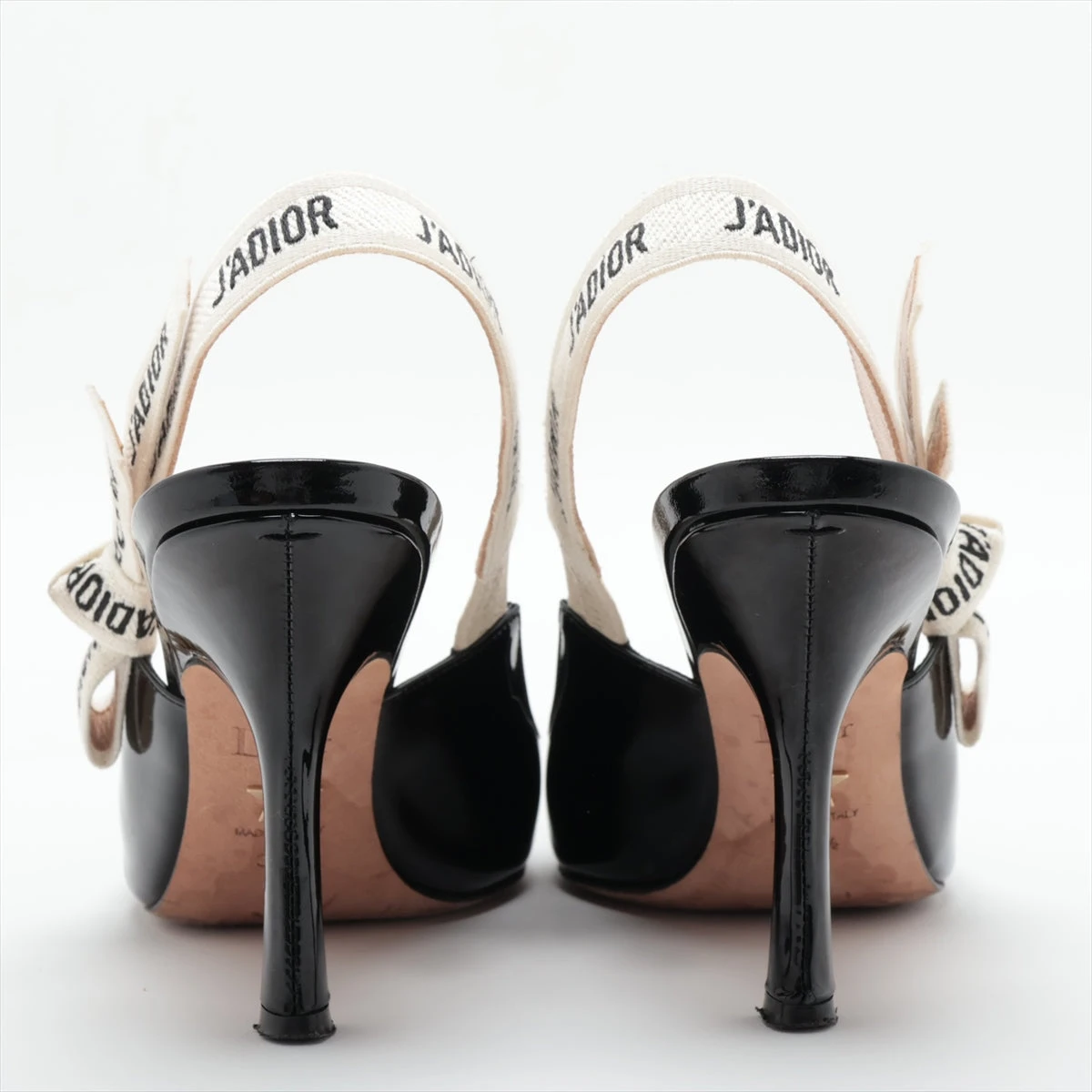 Dior JADIOR パンプス 37インチ J'ADIOR ブラック ポインテッドトゥパンプス37,5size