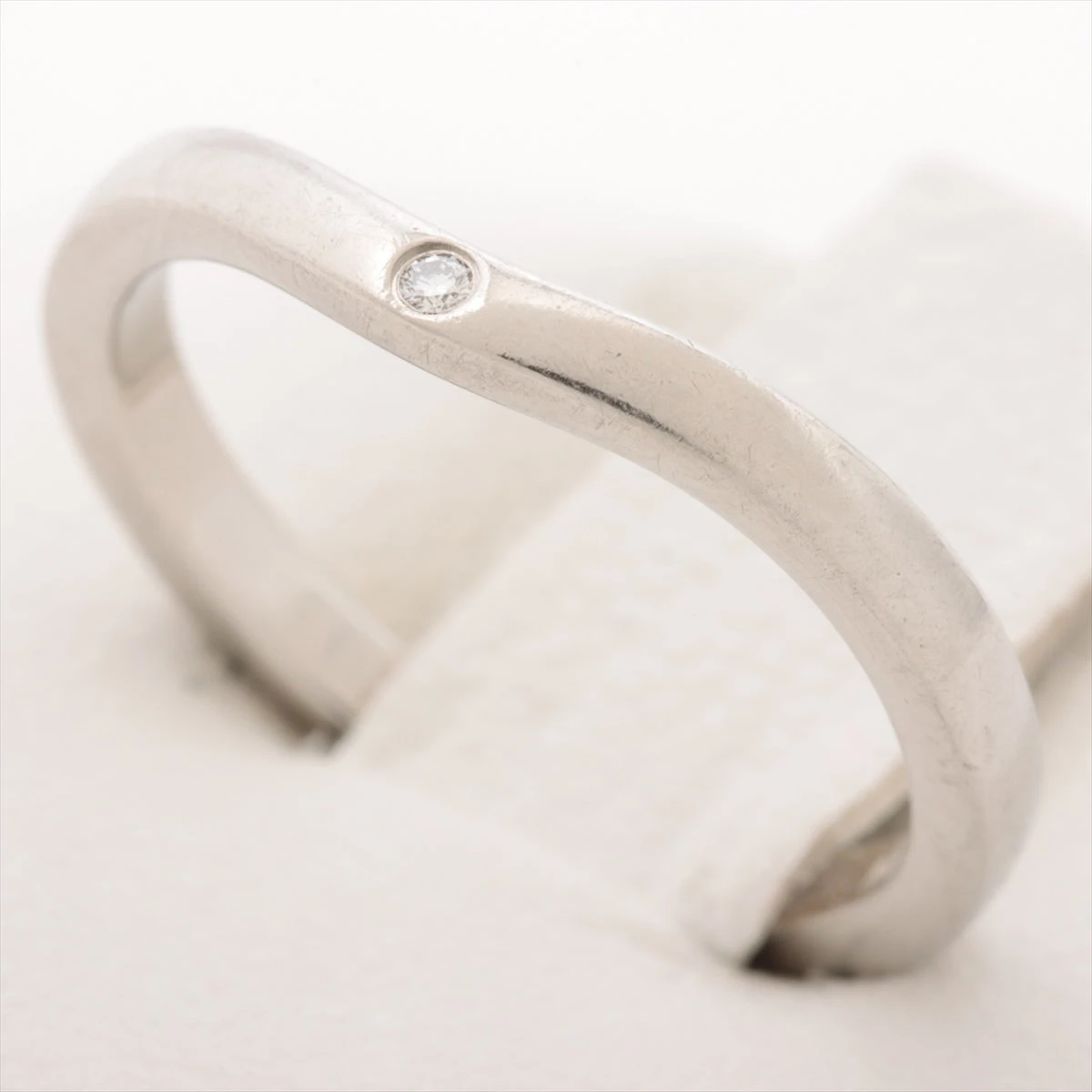 ✨美品✨カルティエ バレリーナ リング ダイヤモンド3P プラチナ サイズ49 Cartier カルティエ バレリーナリング/ダイヤ3P#49(日本サイズ9