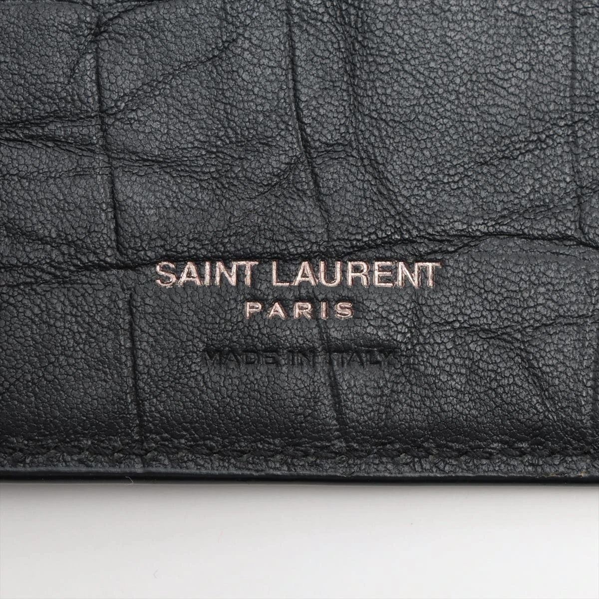 SAINT LAURENT PARIS(サンローランパリ) 札入れ - 607738 黒