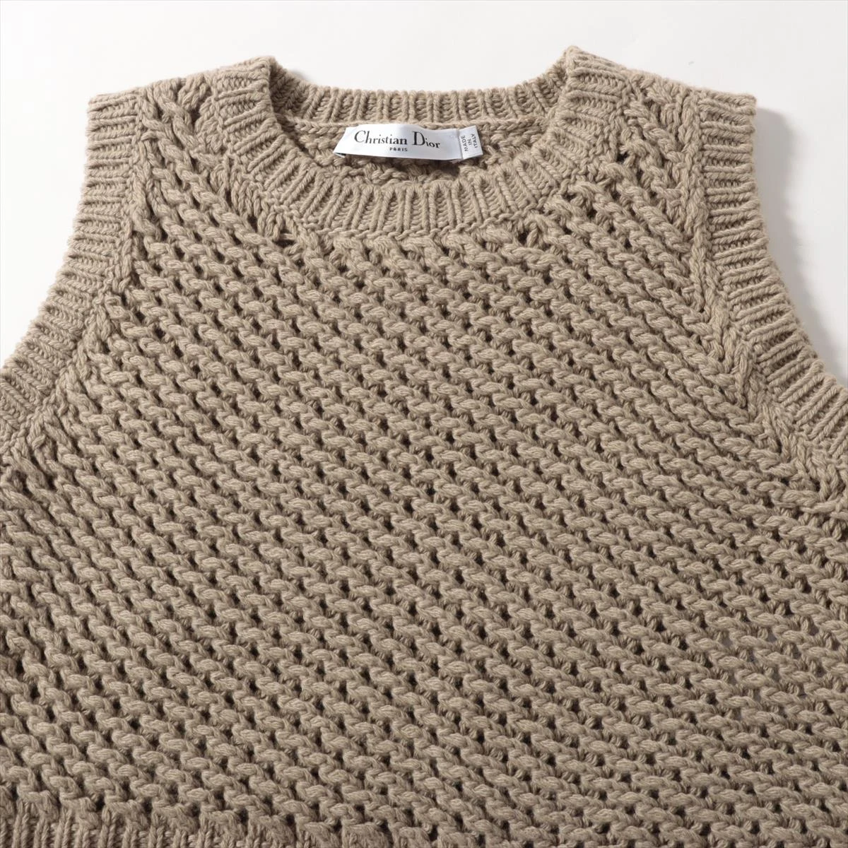 美品 クリスチャンディオール BEEロゴ リネン カシミヤ シルク 半袖 ニット 楽天市場】【クリスチャン ディオール】Christian Dior 21AW カシミヤ