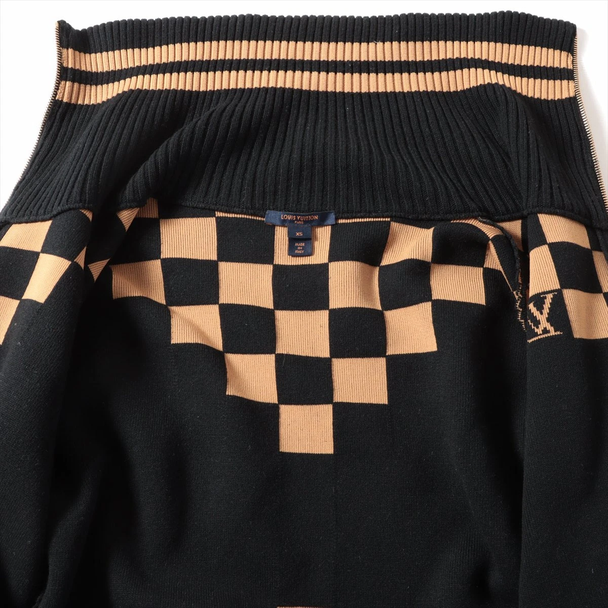 ヴィトン 19AW ウール×カシミヤ ニットジャケット XS レディース