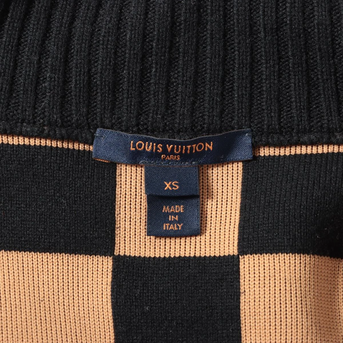 ヴィトン 19AW ウール×カシミヤ ニットジャケット XS レディース